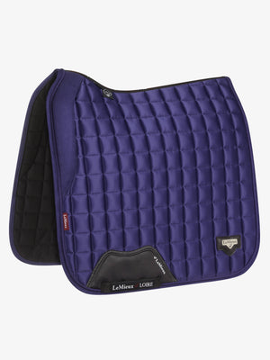 LeMieux Loire Memory Dressage Square Saddle Pad Ink Blue