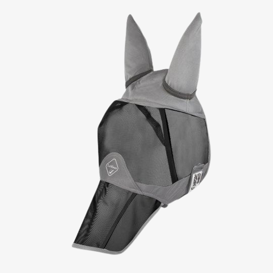 LeMieux Comfort Shield Full Mask (Nose & Ears) Black/Grey