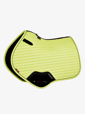 LeMieux Suede Close Contact Square Jump Saddle Pad Kiwi