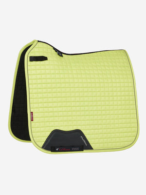 LeMieux Suede Dressage Square Saddle Pad Kiwi