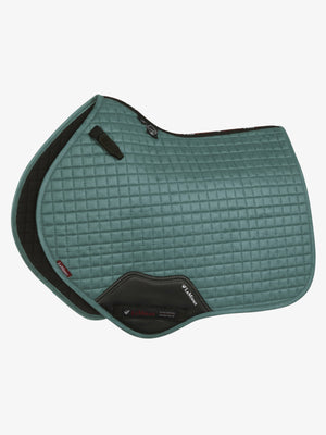 LeMieux Suede Close Contact Square Jump Saddle Pad Sage