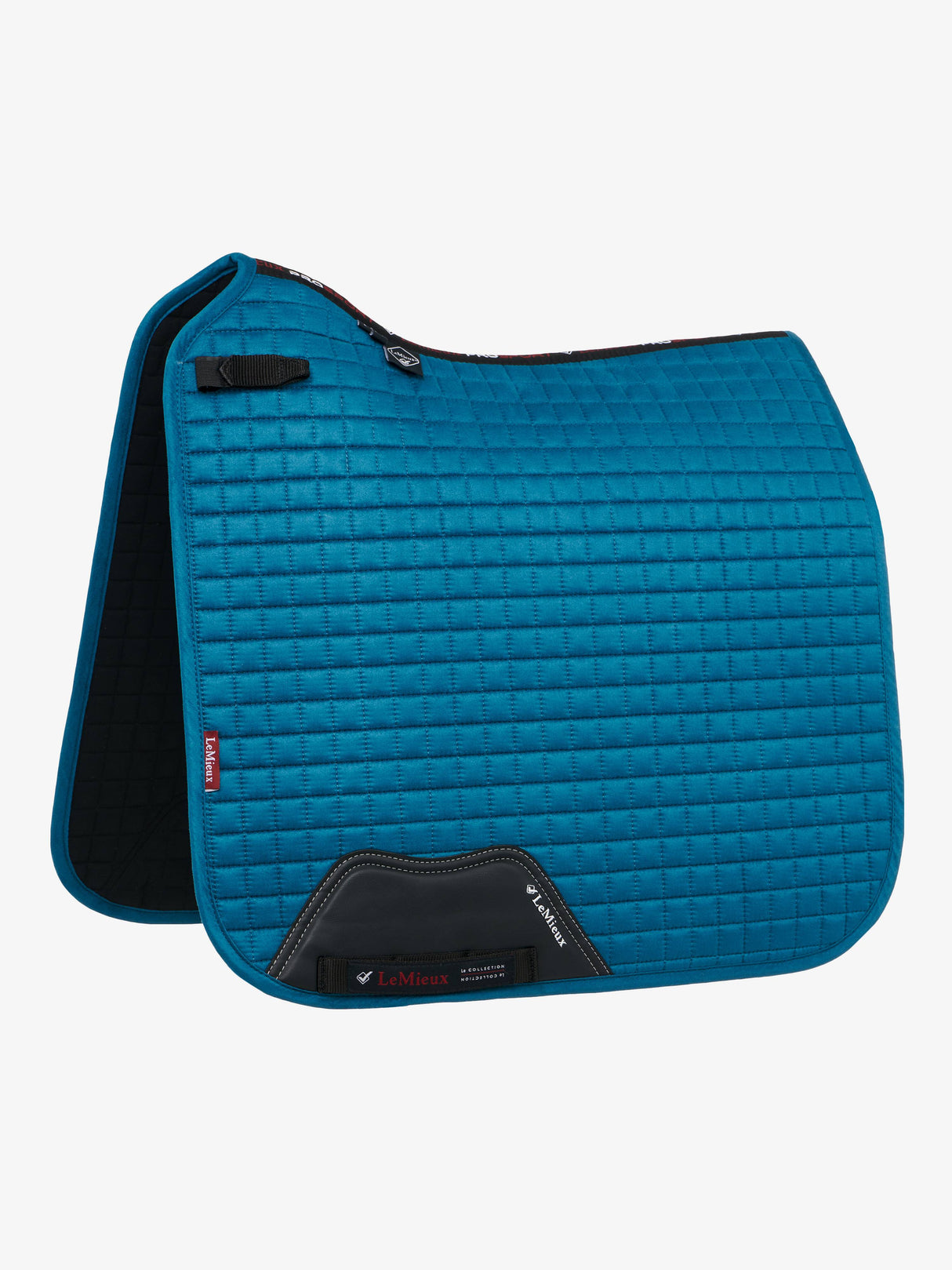 LeMieux Suede Dressage Square Saddle Pad Marine