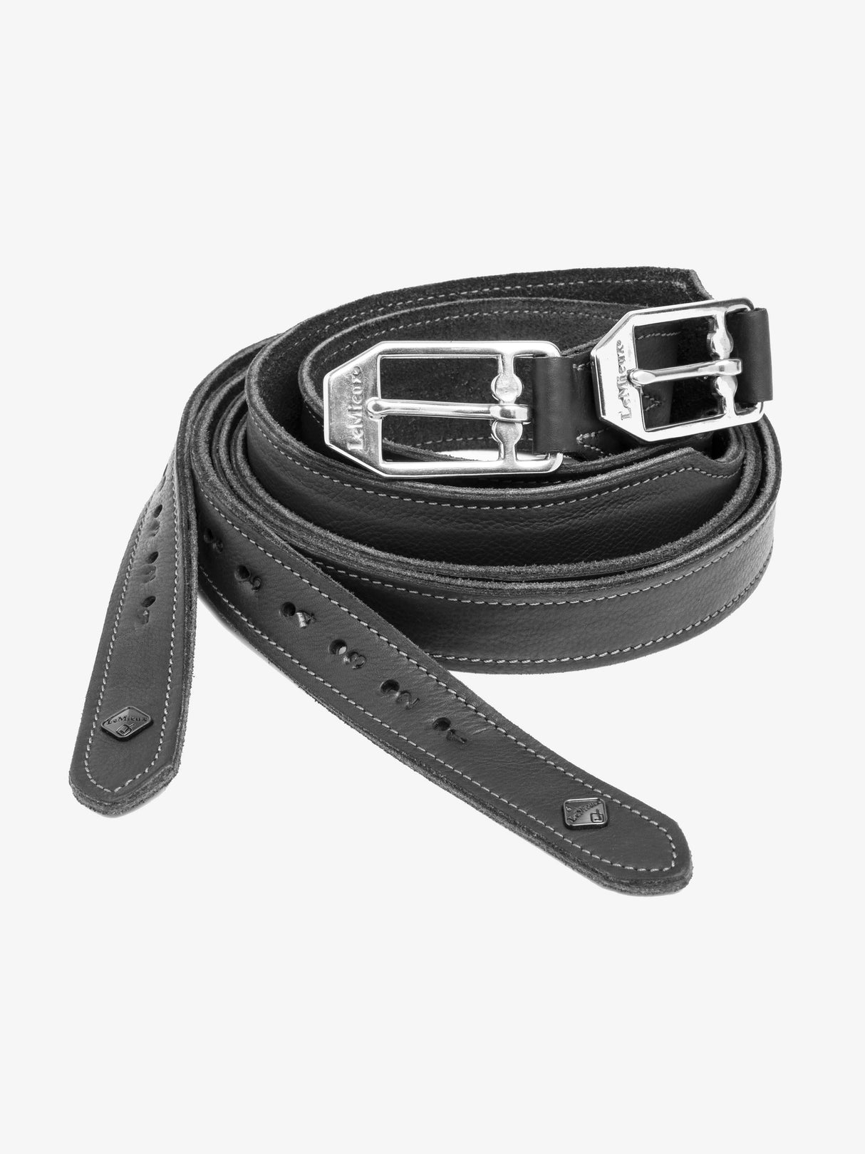 LeMieux Vector Pro Stirrup Leather Black