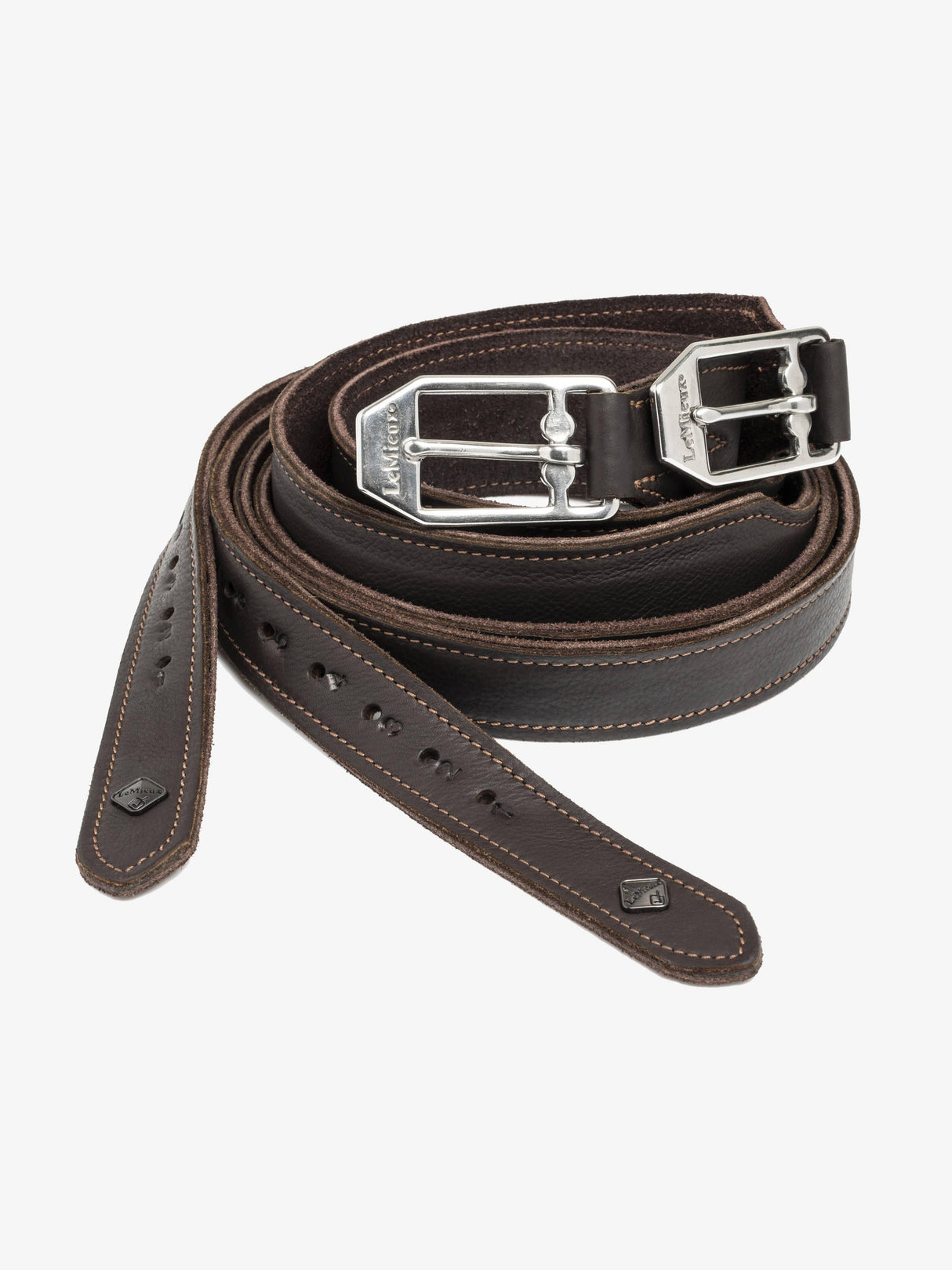 LeMieux Vector Pro Stirrup Leather Brown