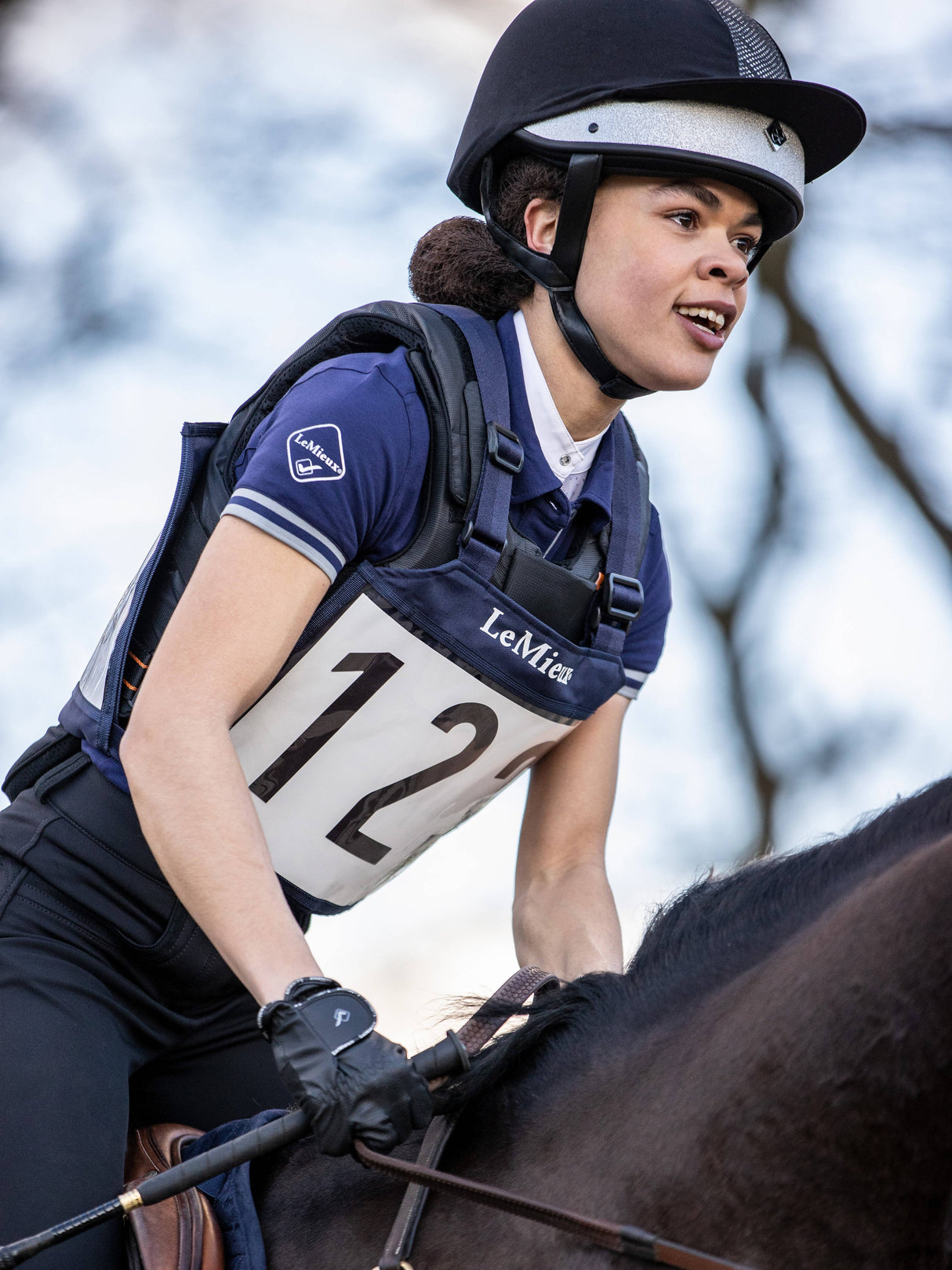 LeMieux Eventing Bib Navy