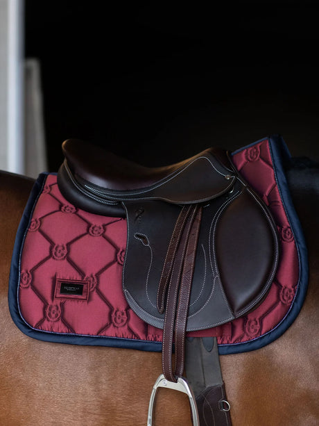 Equestrian Stockholm Twill Jump Saddle Pad Luxe