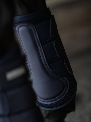 Equestrian Stockholm Classic Mesh Brushing Boots Midnight Blue