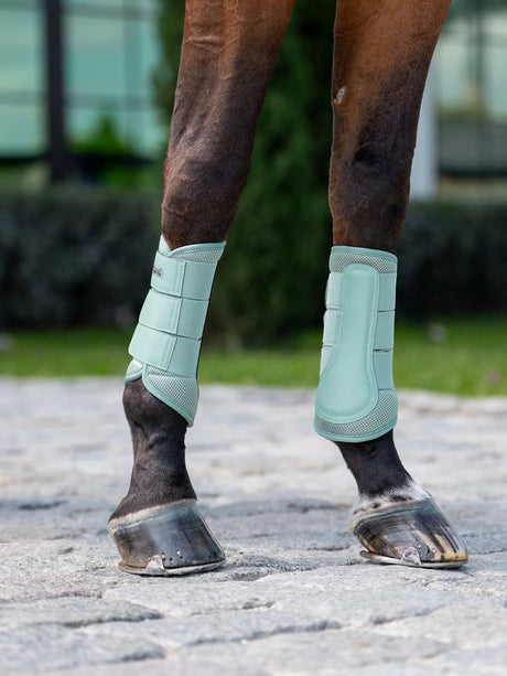Equestrian Stockholm Classic Mesh Brushing Boots Mint