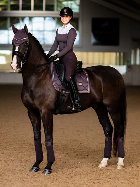 Equestrian Stockholm Dressage Saddle Pad Moonless Night