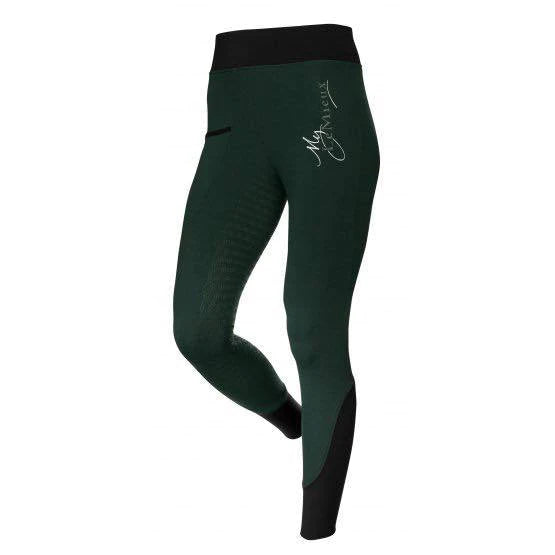 LeMieux Activewear Pull On Breeches Green
