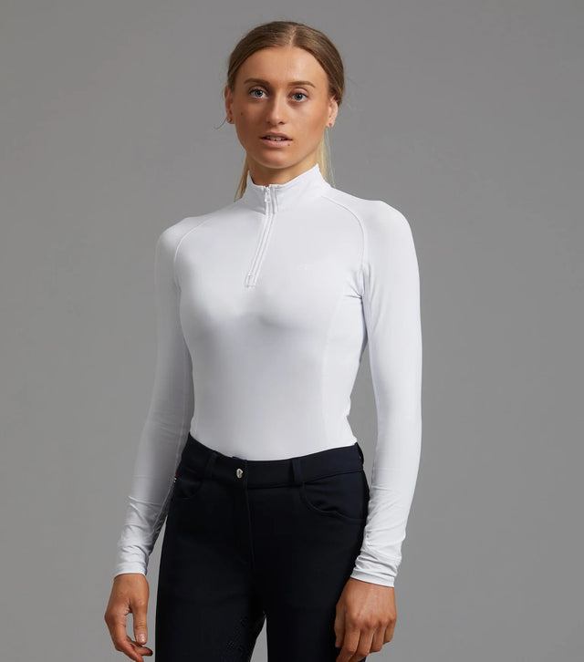 Premier Equine Ombretta Technical Base Layer White