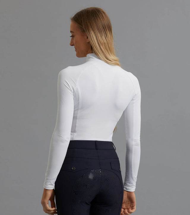 Premier Equine Ombretta Technical Base Layer White