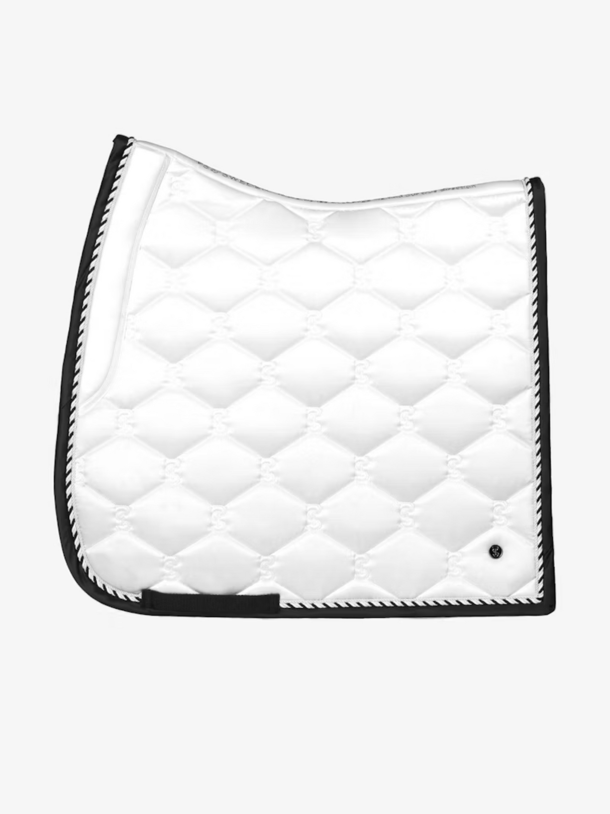 PS of Sweden Signature Dressage Saddle Pad White/Black