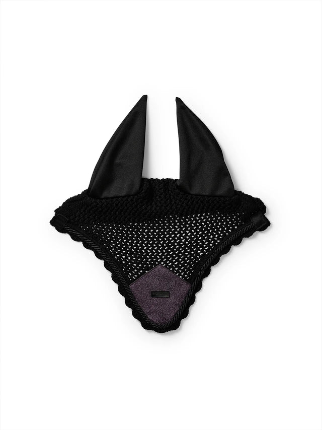 Equestrian Stockholm Ear Bonnet Purple Glimmer