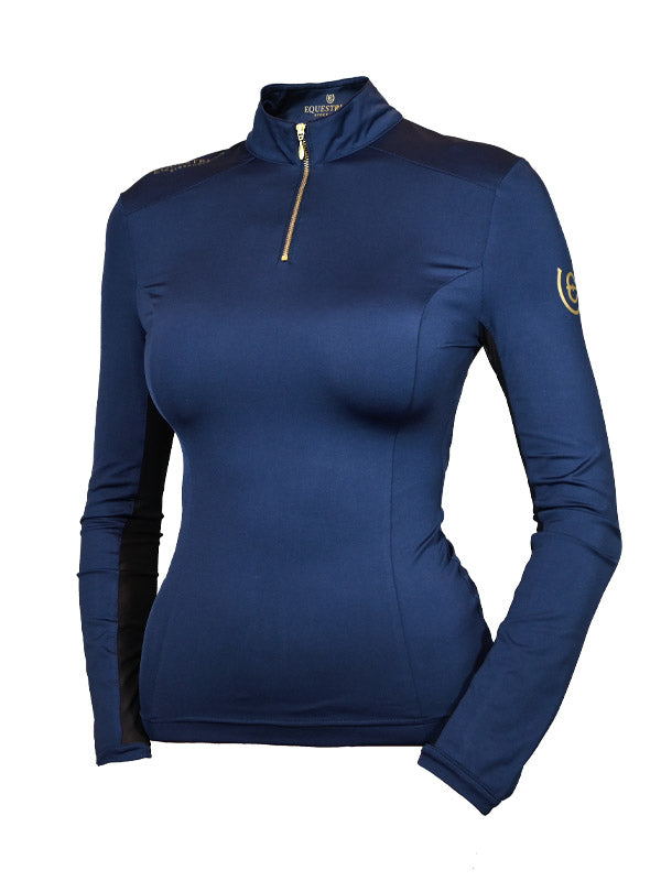 Equestrian Stockholm Air Breeze Base Layer Royal Classic