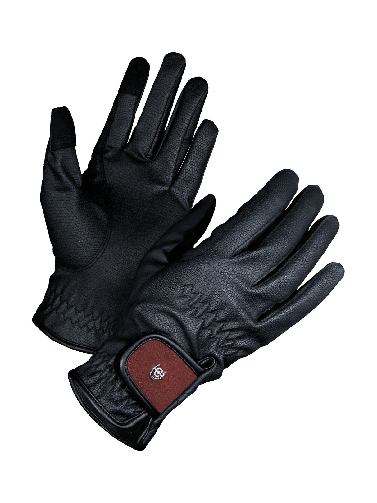 Equestrian Stockholm Motion Riding Gloves Soft Rouge