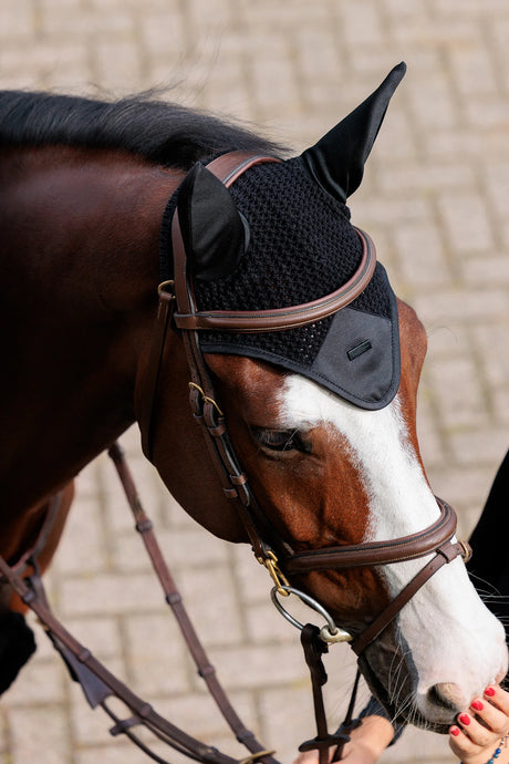 Equestrian Stockholm Ear Bonnet Sportive Black