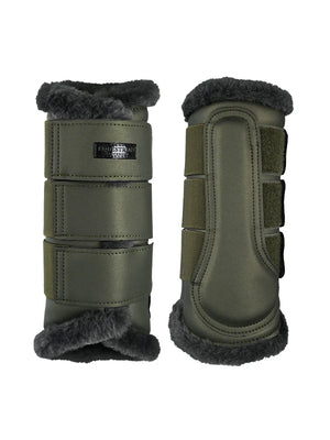 Equestrian Stockholm Fleece Brushing Boots Striking Valley