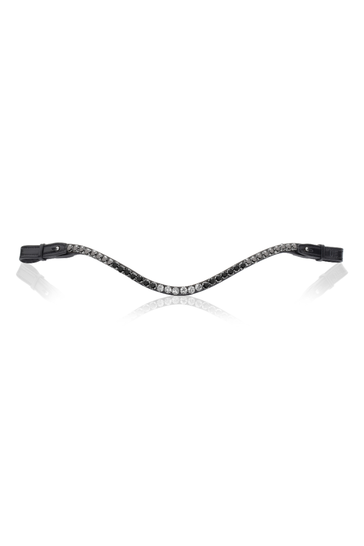 Utzon Equestrian Elegant Browband Thunder