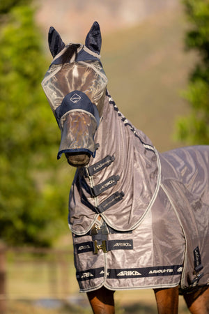 LeMieux ArmourShield Pro Full Fly Mask Navy