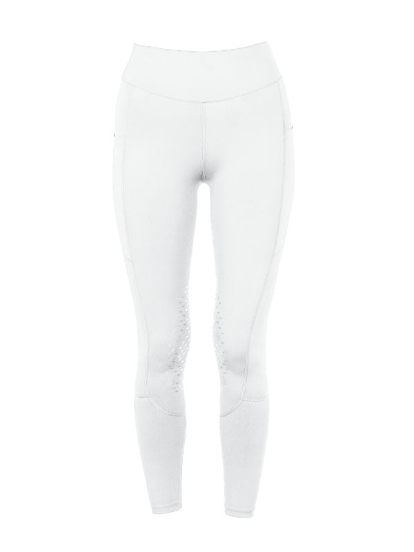 Equestrian Stockholm Jump Movement Riding Tights White