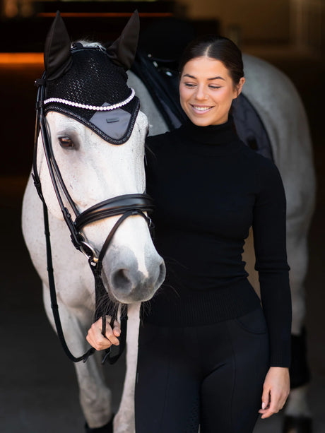 Equestrian Stockholm Ear Bonnet Winter Shadow