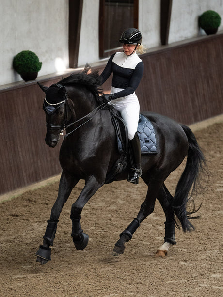 Equestrian Stockholm Dressage Saddle Pad Winter Shadow