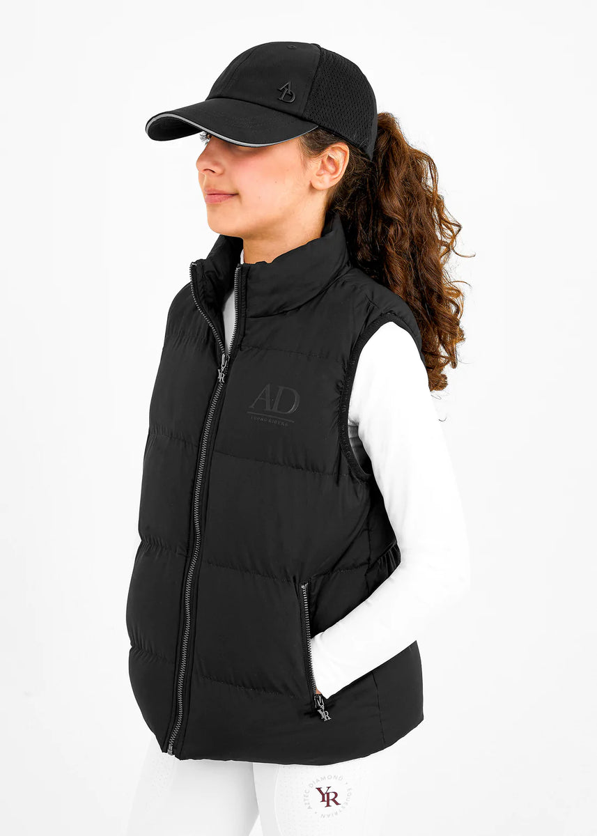 Aztec Diamond Young Rider Vest Black – Impulsion Elite Equine Wear