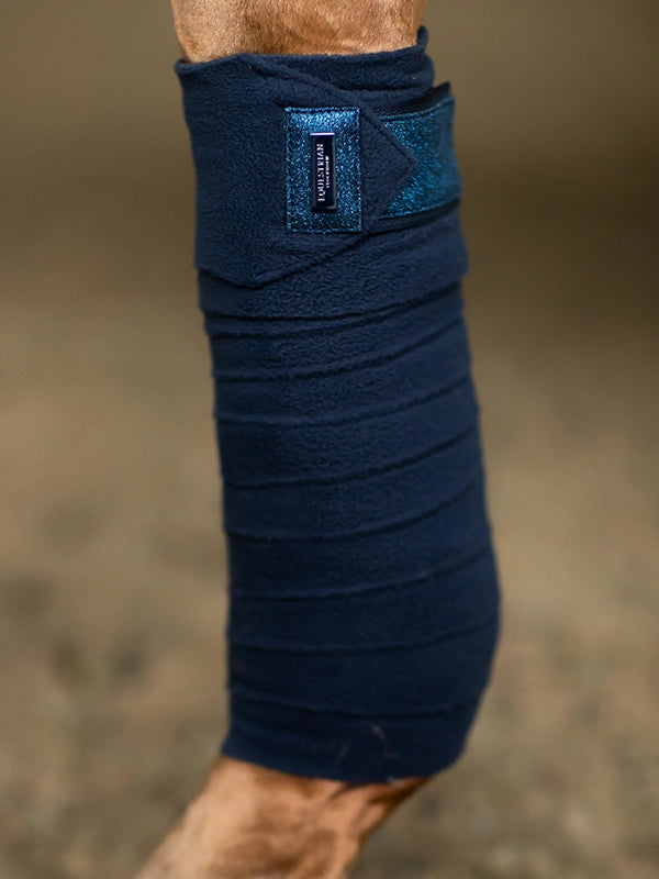 Equestrian Stockholm Bandages Blue Meadow Glimmer