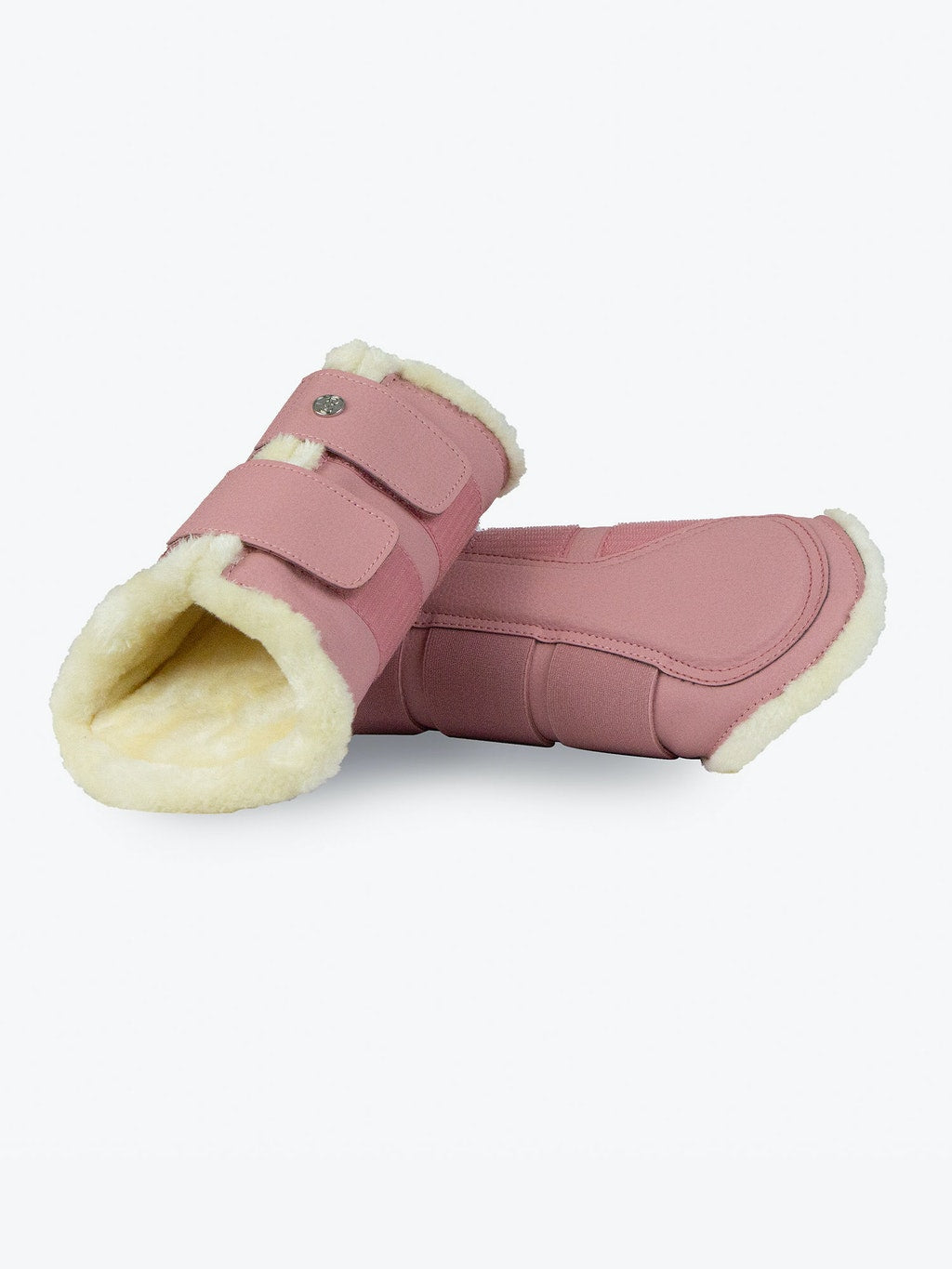 PS of Sweden Fleece Brushing Boots Blush (set of 4)