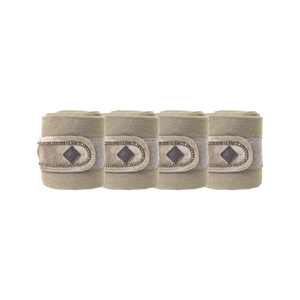 Kentucky Horsewear Velvet Pearls Bandages Beige