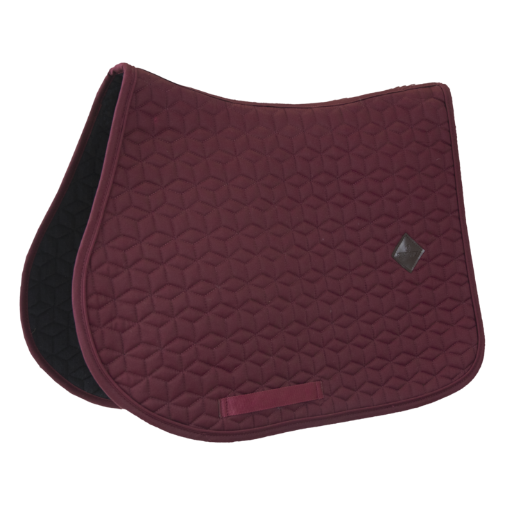 Kentucky Classic Jump Saddle Pad Bordeaux