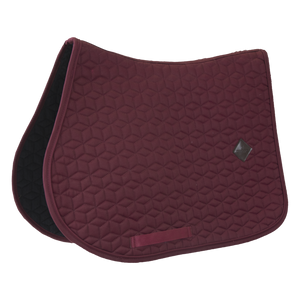 Kentucky Classic Jump Saddle Pad Bordeaux