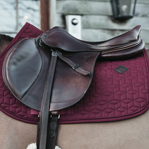 Kentucky Classic Jump Saddle Pad Bordeaux
