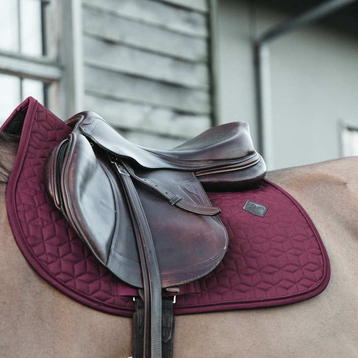 Kentucky Classic Jump Saddle Pad Bordeaux