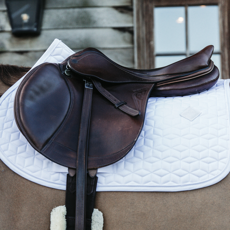Kentucky Classic Jump Saddle Pad White
