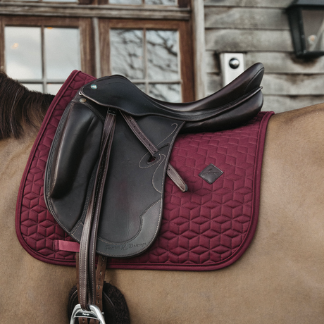 Kentucky Classic Dressage Saddle Pad Bordeaux
