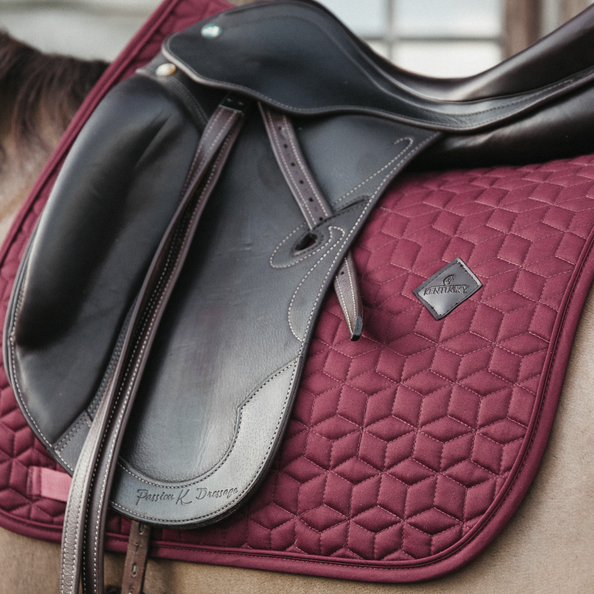 Kentucky Classic Dressage Saddle Pad Bordeaux