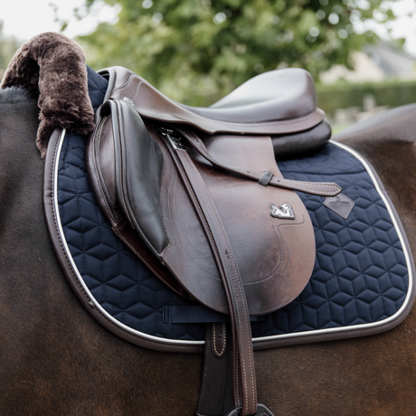 Kentucky Skin Friendly Jump Saddle Pad Navy