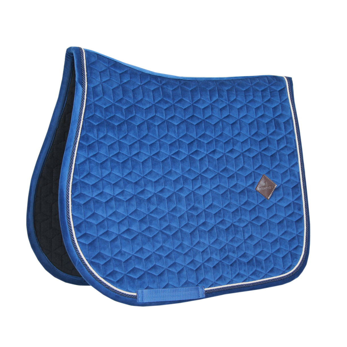 Kentucky Velvet Jump Saddle Pad Navy