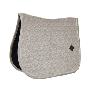 Kentucky Velvet Jump Saddle Pad Beige