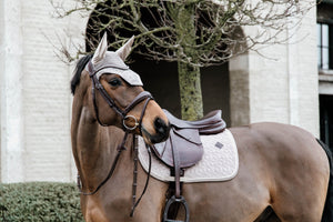 Kentucky Velvet Jump Saddle Pad Beige