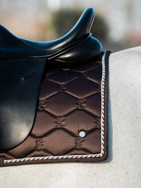 PS of Sweden Signature Dressage Saddle Pad Coffee