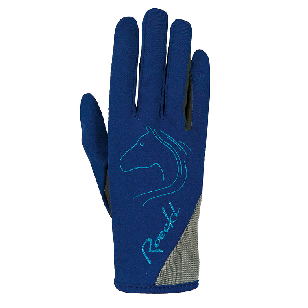 Roeckl Tryon Junior Gloves Navy