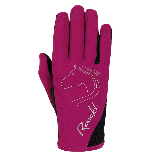 Roeckl Tryon Junior Gloves Berry