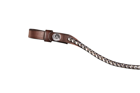 Finesse Crystal Browband Grey
