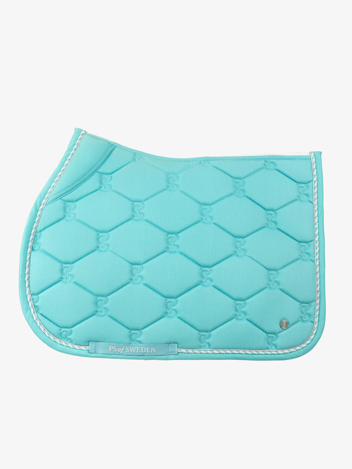 PS of Sweden Cotton Signature Jump Saddle Pad Turquoise