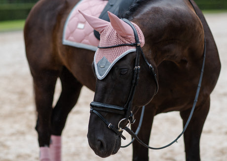 Equestrian Stockholm Dressage Saddle Pad Pink Crystal