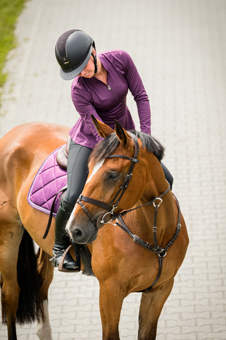 PS of Sweden Floret Jump Saddle Pad Hortensia