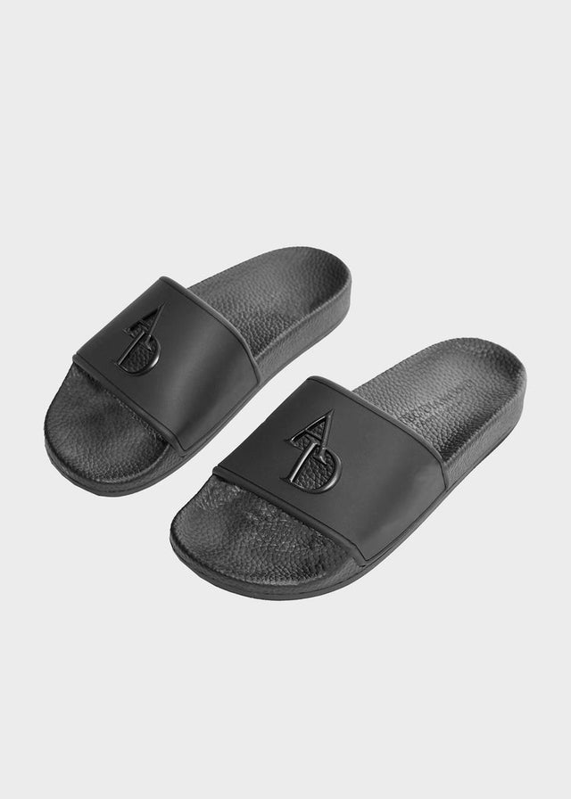 Aztec Diamond Logo Sliders Black